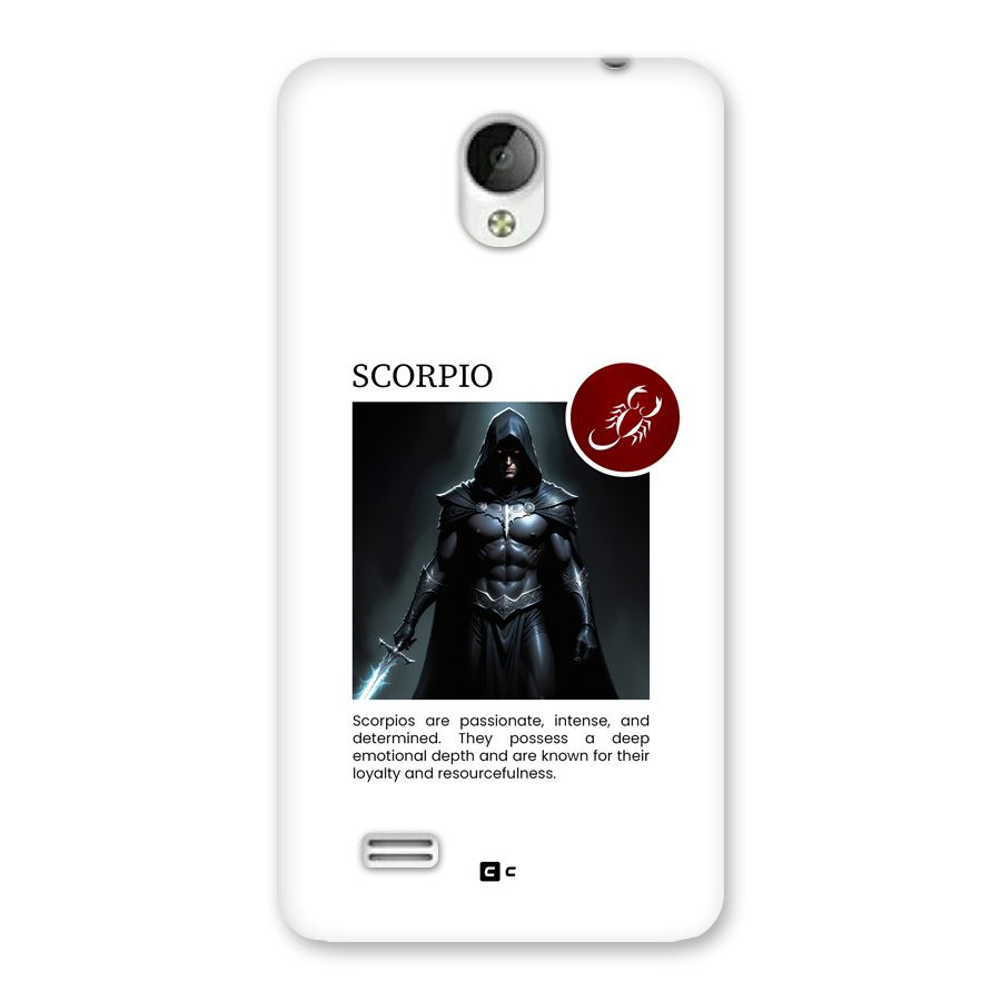 Sane Scorpio Back Case for Vivo Y21