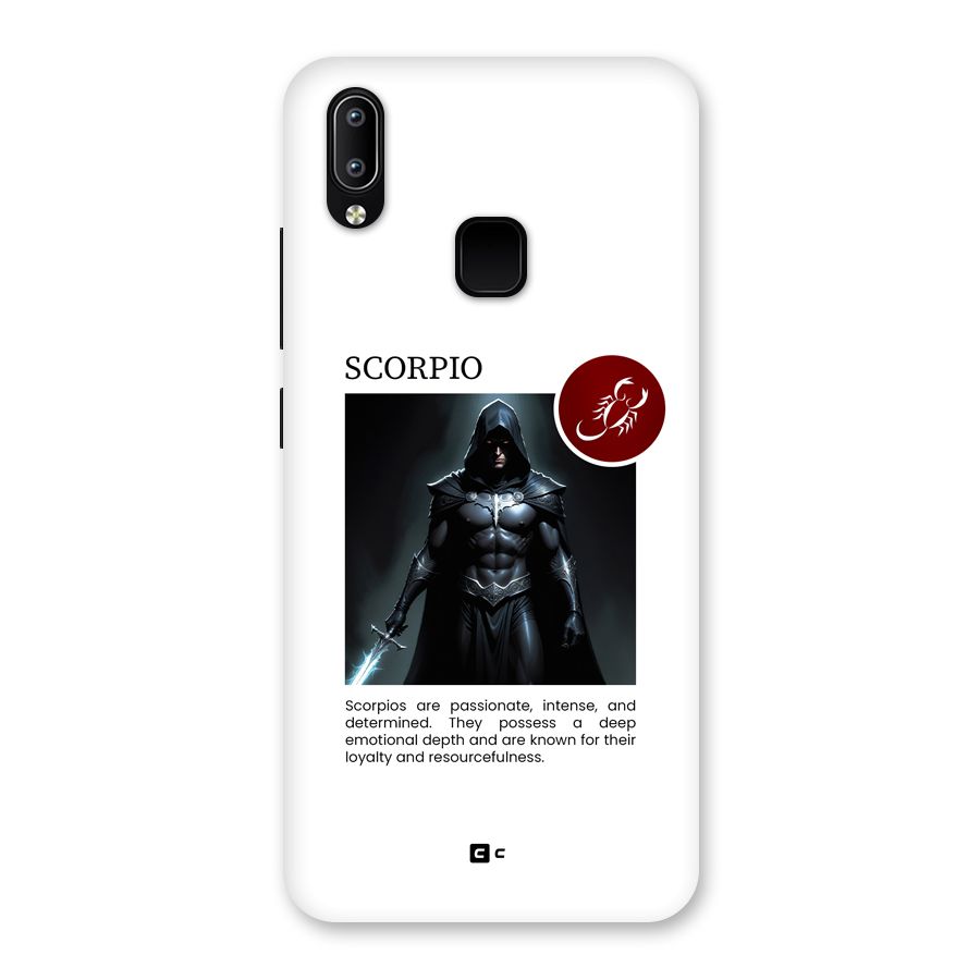 Sane Scorpio Back Case for Vivo Y93