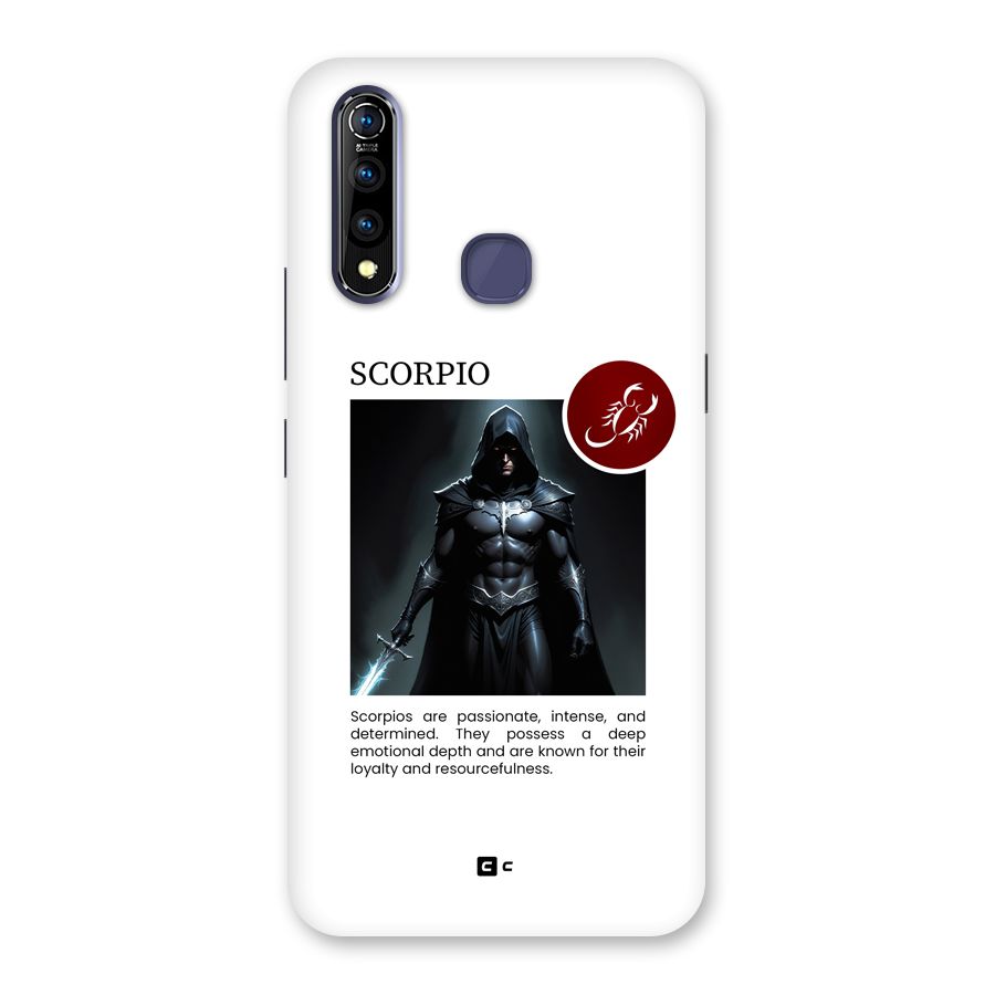 Sane Scorpio Back Case for Vivo Z1 Pro