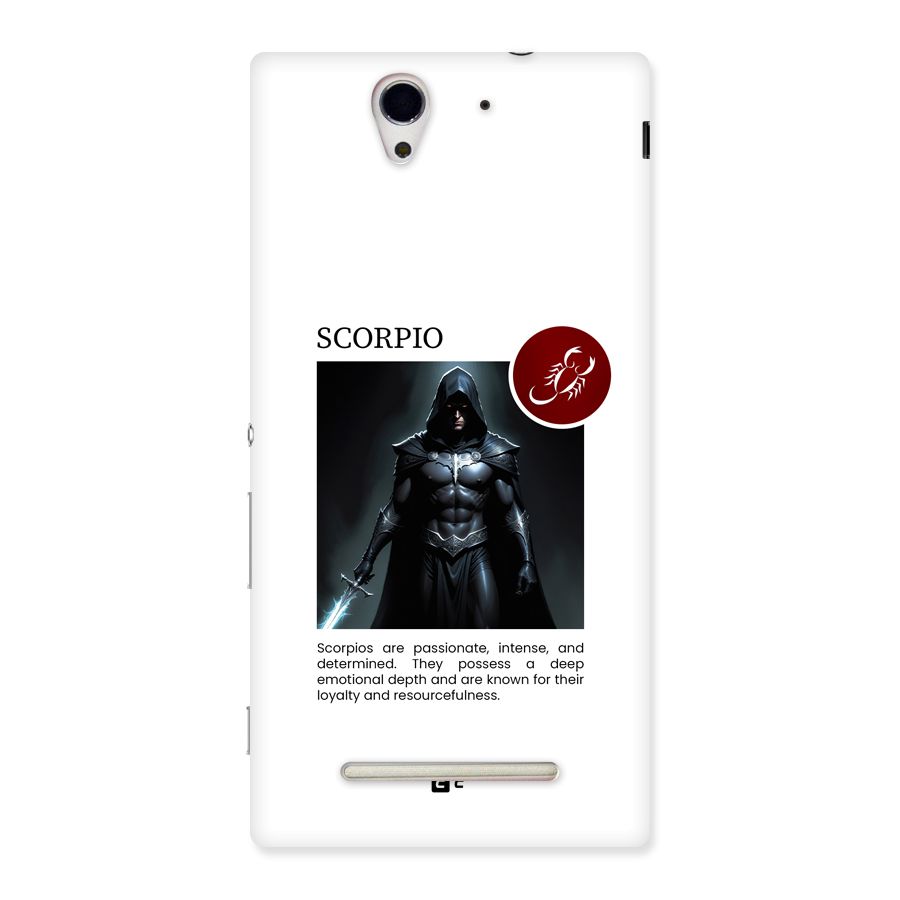 Sane Scorpio Back Case for Xperia C3