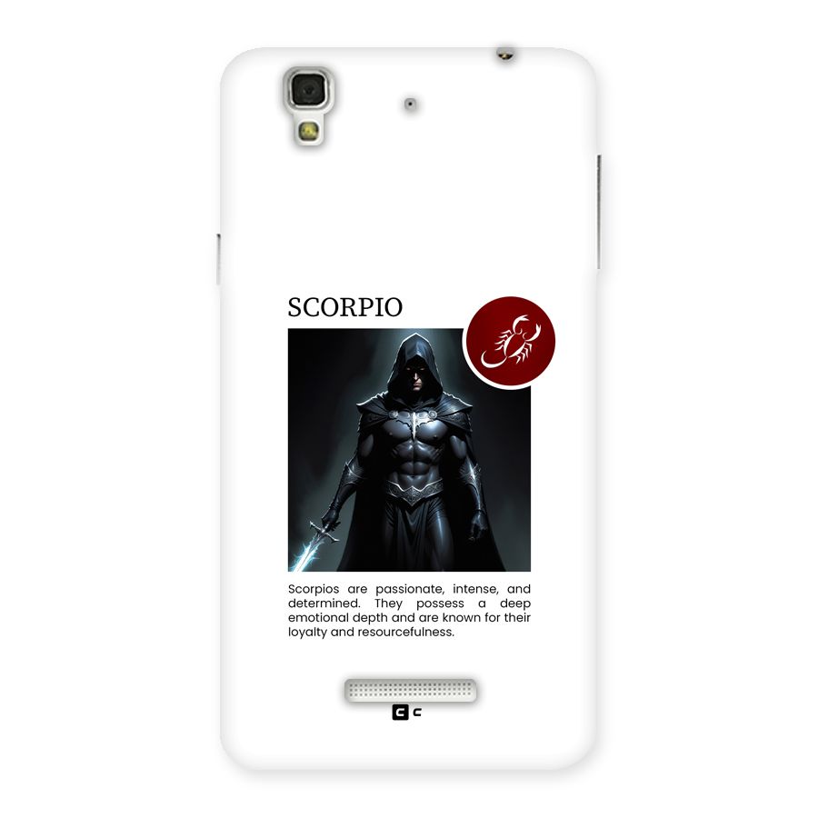 Sane Scorpio Back Case for YU Yureka Plus