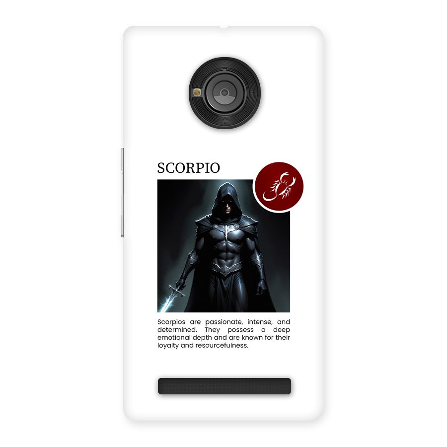 Sane Scorpio Back Case for Yunique