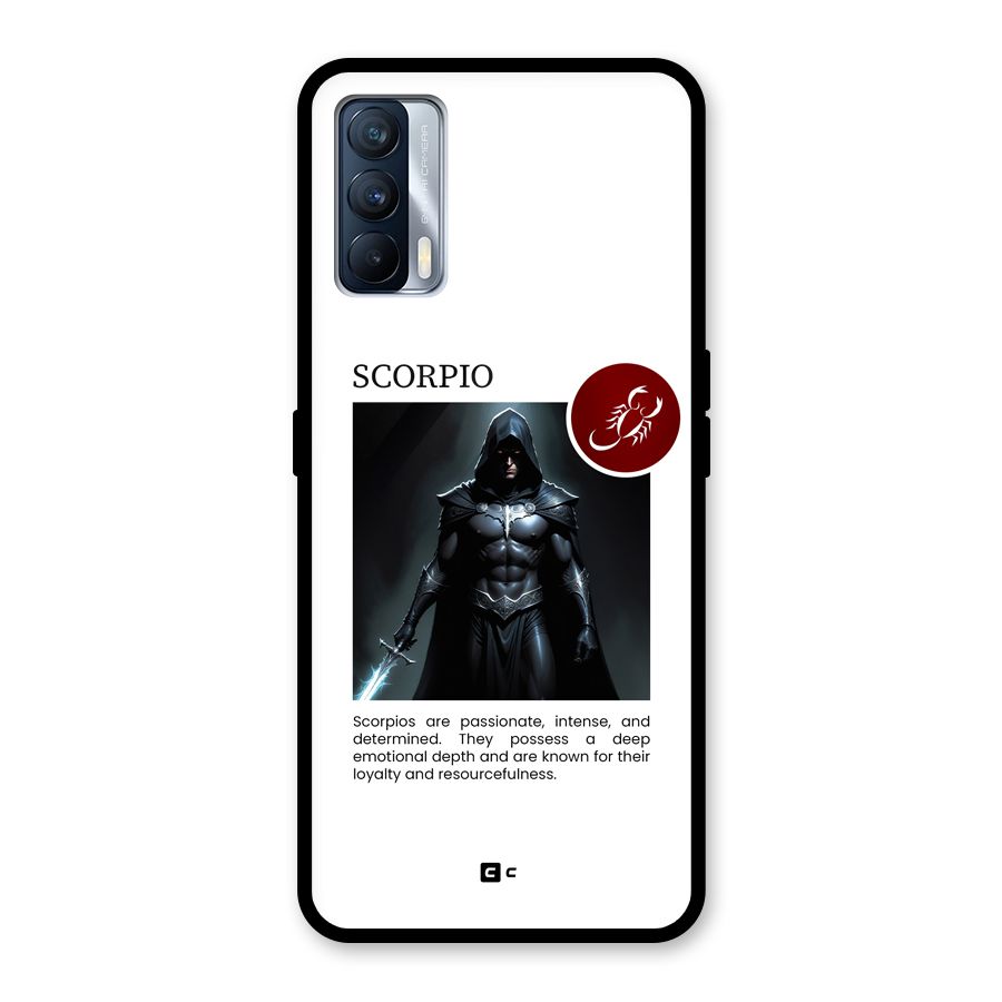 Sane Scorpio Glass Back Case for Realme X7