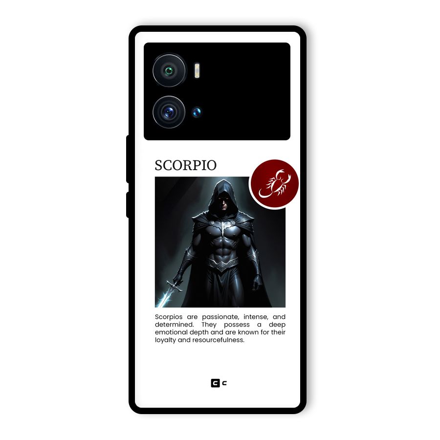 Sane Scorpio Glass Back Case for Vivo iQOO 9 Pro