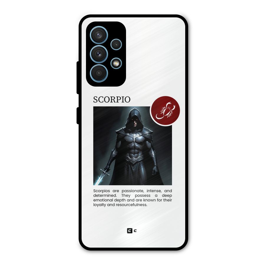 Sane Scorpio Metal Back Case for Galaxy A32