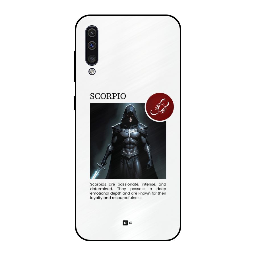 Sane Scorpio Metal Back Case for Galaxy A50s
