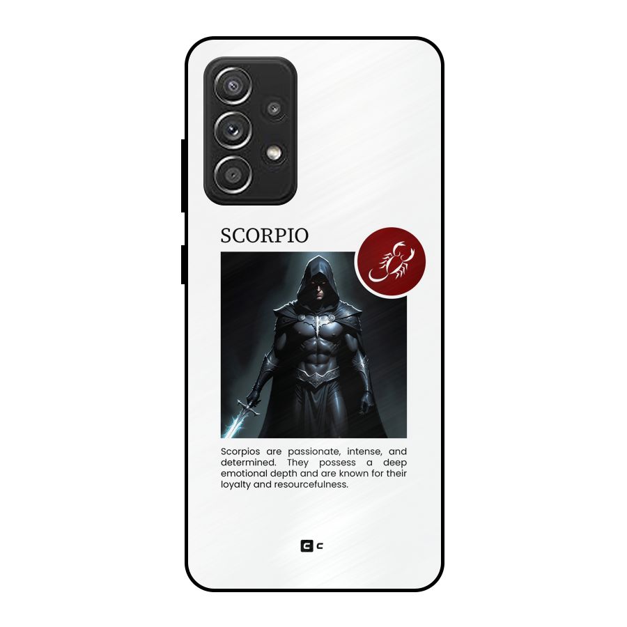 Sane Scorpio Metal Back Case for Galaxy A52s 5G