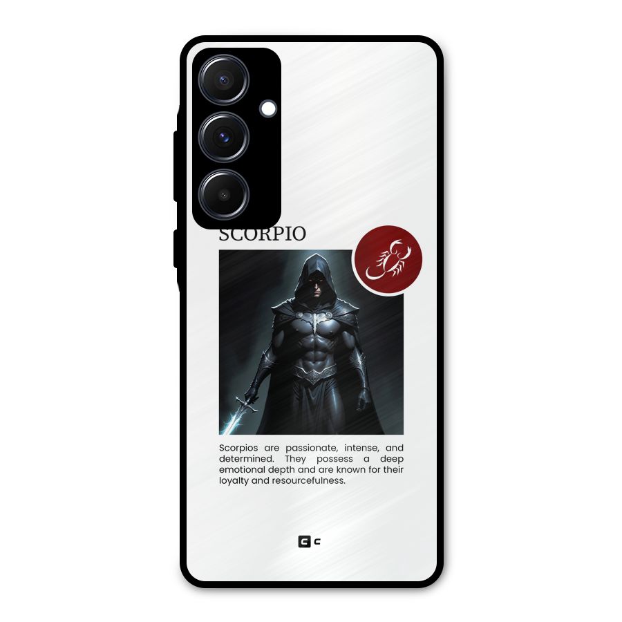 Sane Scorpio Metal Back Case for Galaxy A55