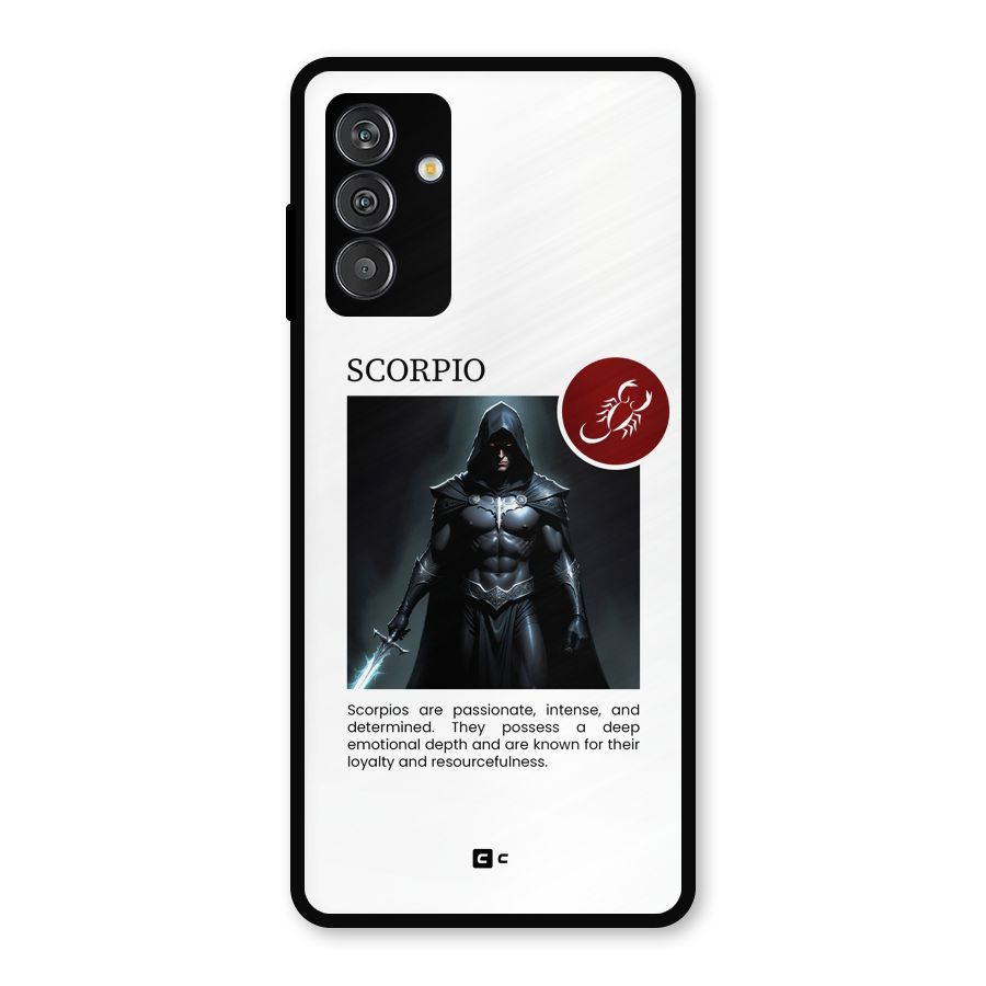 Sane Scorpio Metal Back Case for Galaxy F13