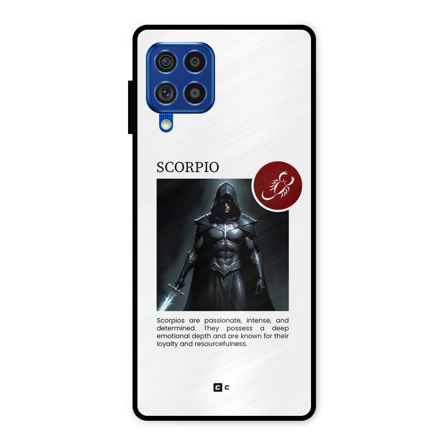Sane Scorpio Metal Back Case for Galaxy F62