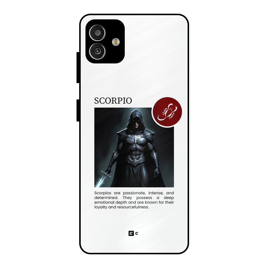 Sane Scorpio Metal Back Case for Galaxy M13 5G