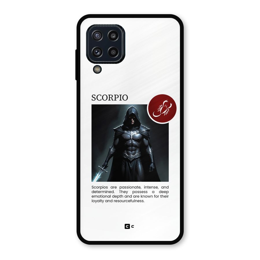 Sane Scorpio Metal Back Case for Galaxy M32