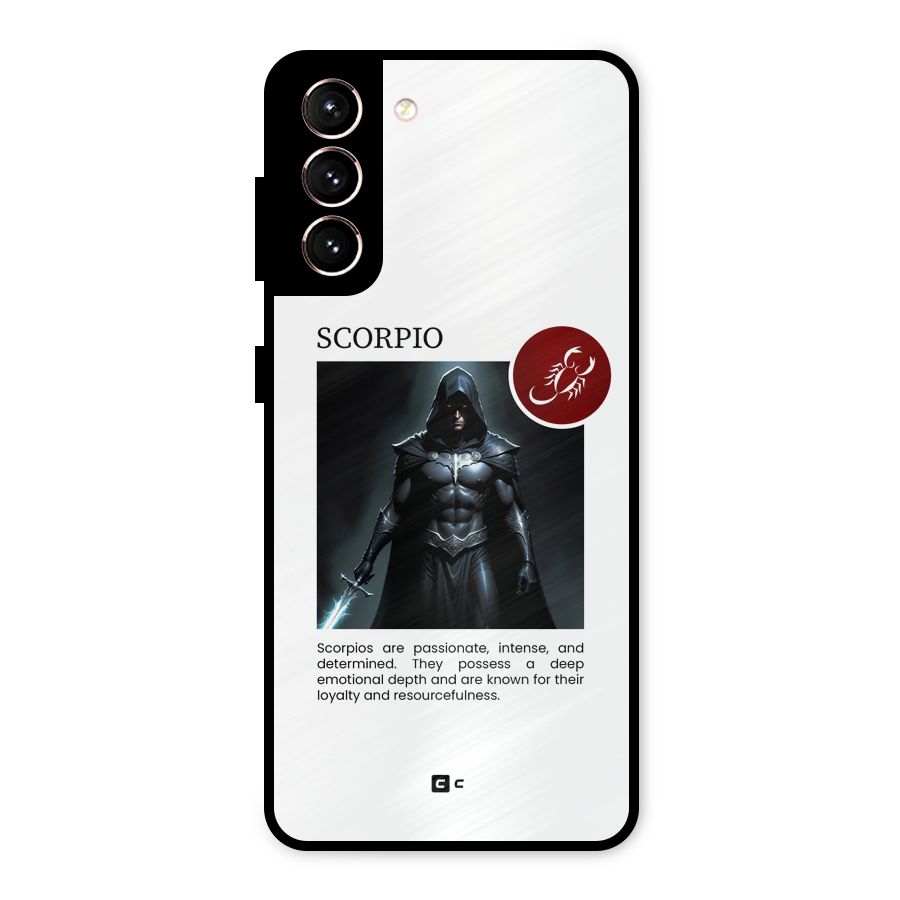 Sane Scorpio Metal Back Case for Galaxy S21 5G