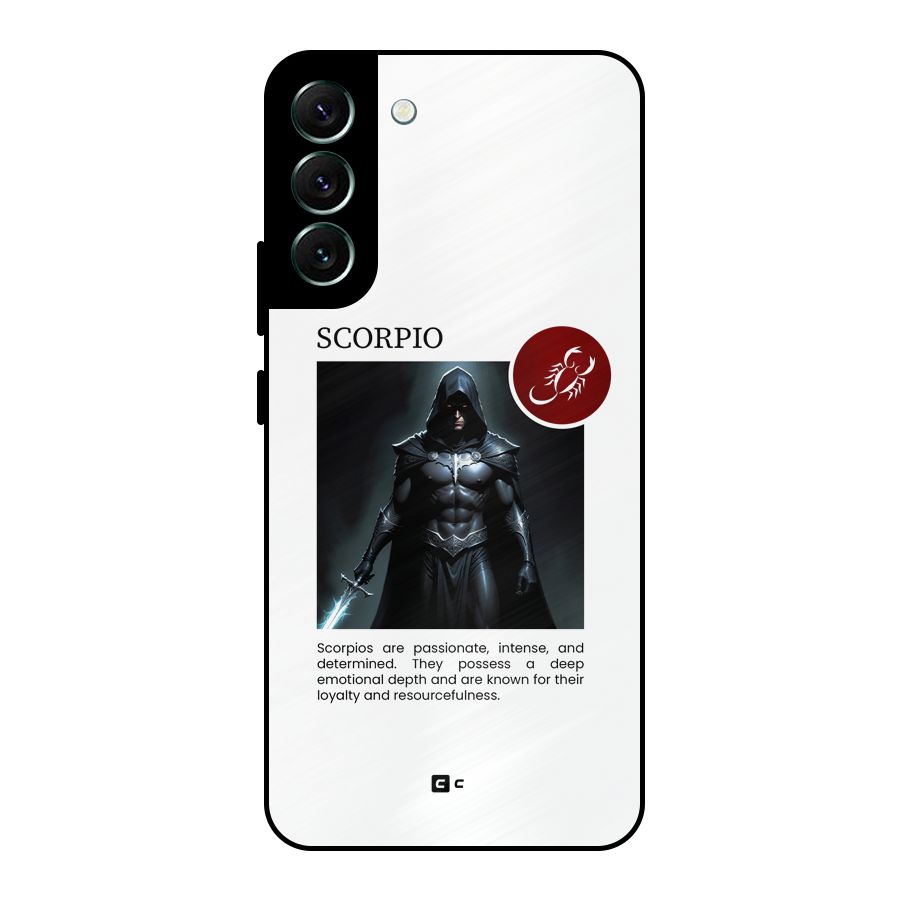 Sane Scorpio Metal Back Case for Galaxy S22 Plus 5G