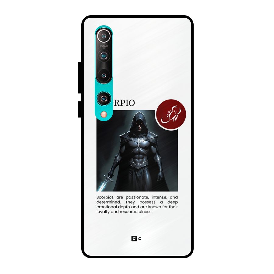 Sane Scorpio Metal Back Case for Mi 10