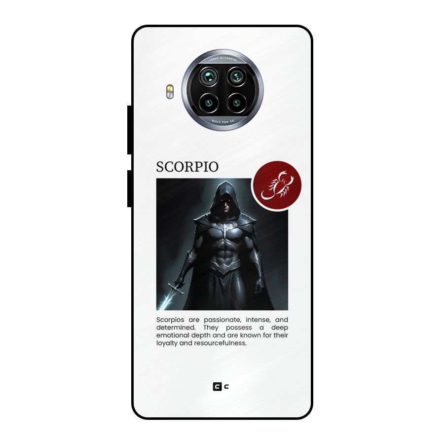 Sane Scorpio Metal Back Case for Mi 10i