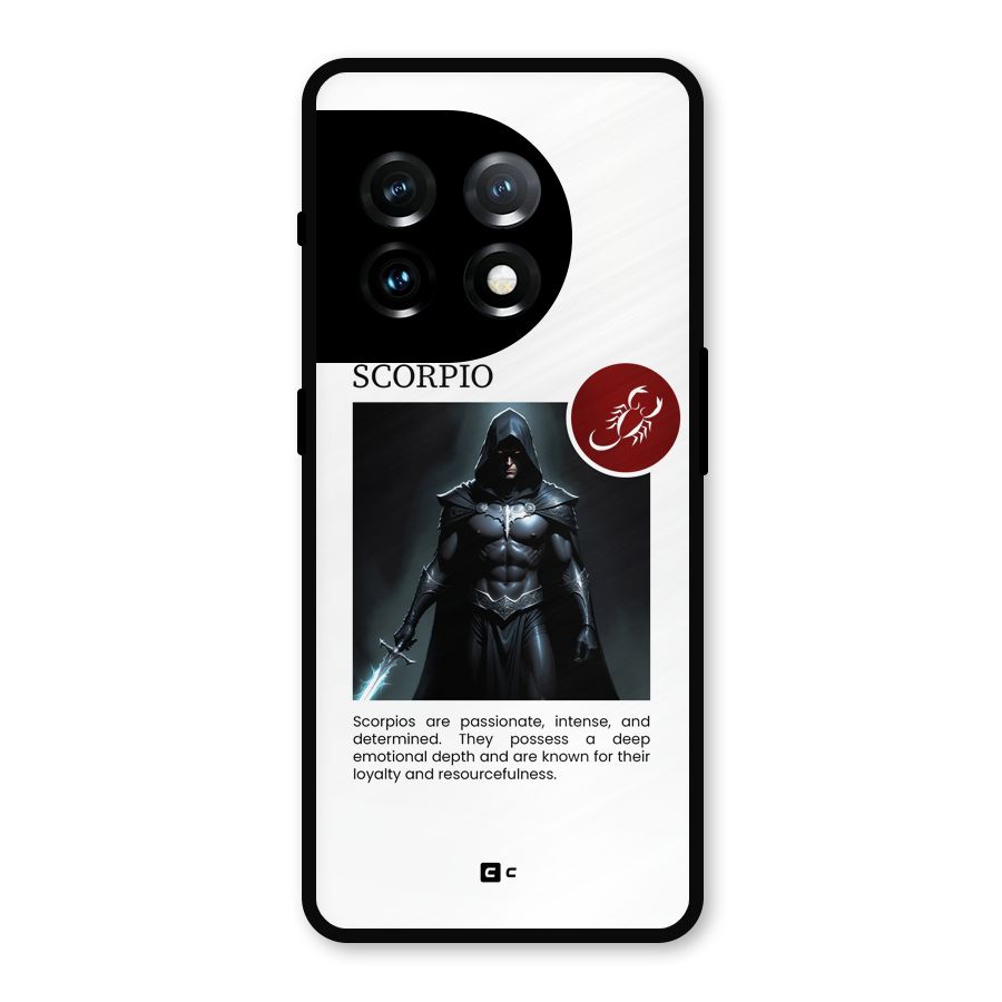 Sane Scorpio Metal Back Case for OnePlus 11