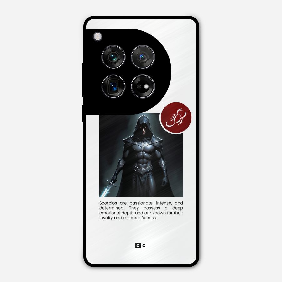Sane Scorpio Metal Back Case for OnePlus 12