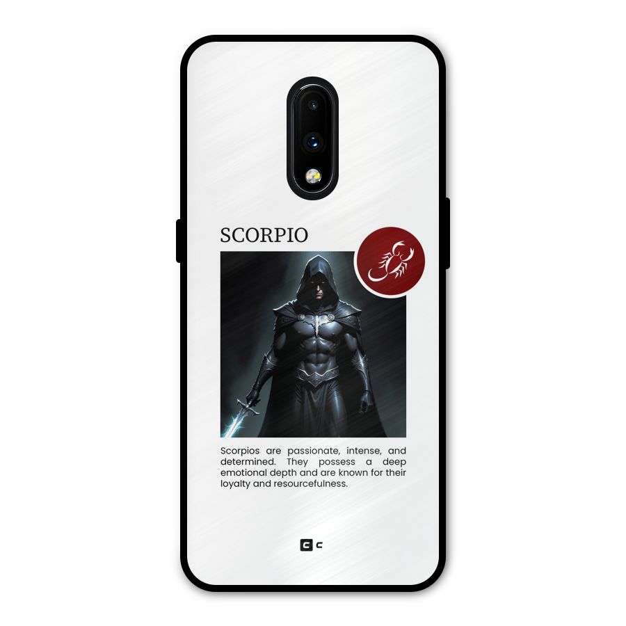Sane Scorpio Metal Back Case for OnePlus 7