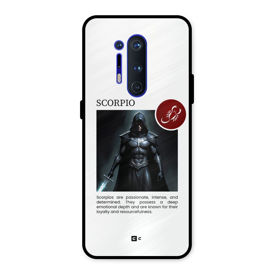 Sane Scorpio Metal Back Case for OnePlus 8 Pro