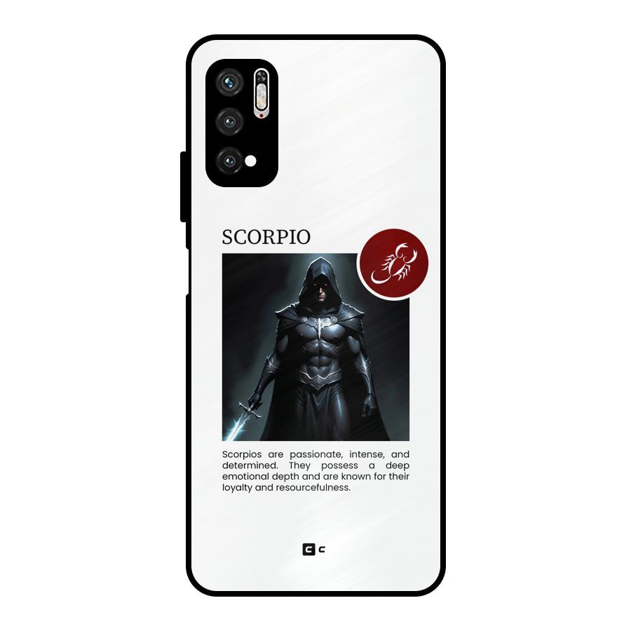 Sane Scorpio Metal Back Case for Poco M3 Pro 5G