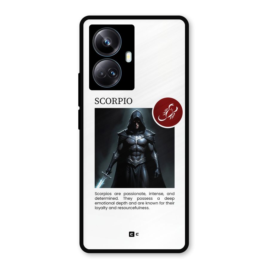 Sane Scorpio Metal Back Case for Realme 10 Pro Plus