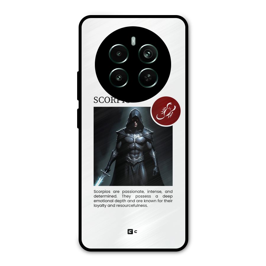Sane Scorpio Metal Back Case for Realme 12 Pro Plus