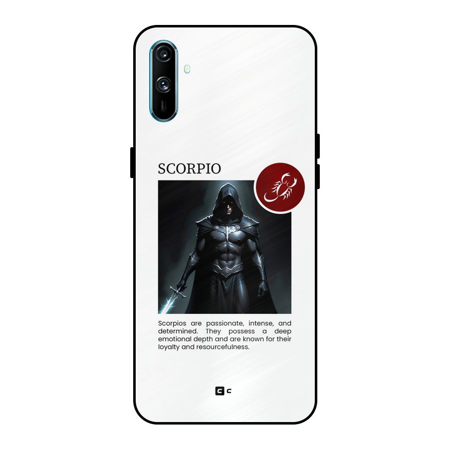 Sane Scorpio Metal Back Case for Realme C3