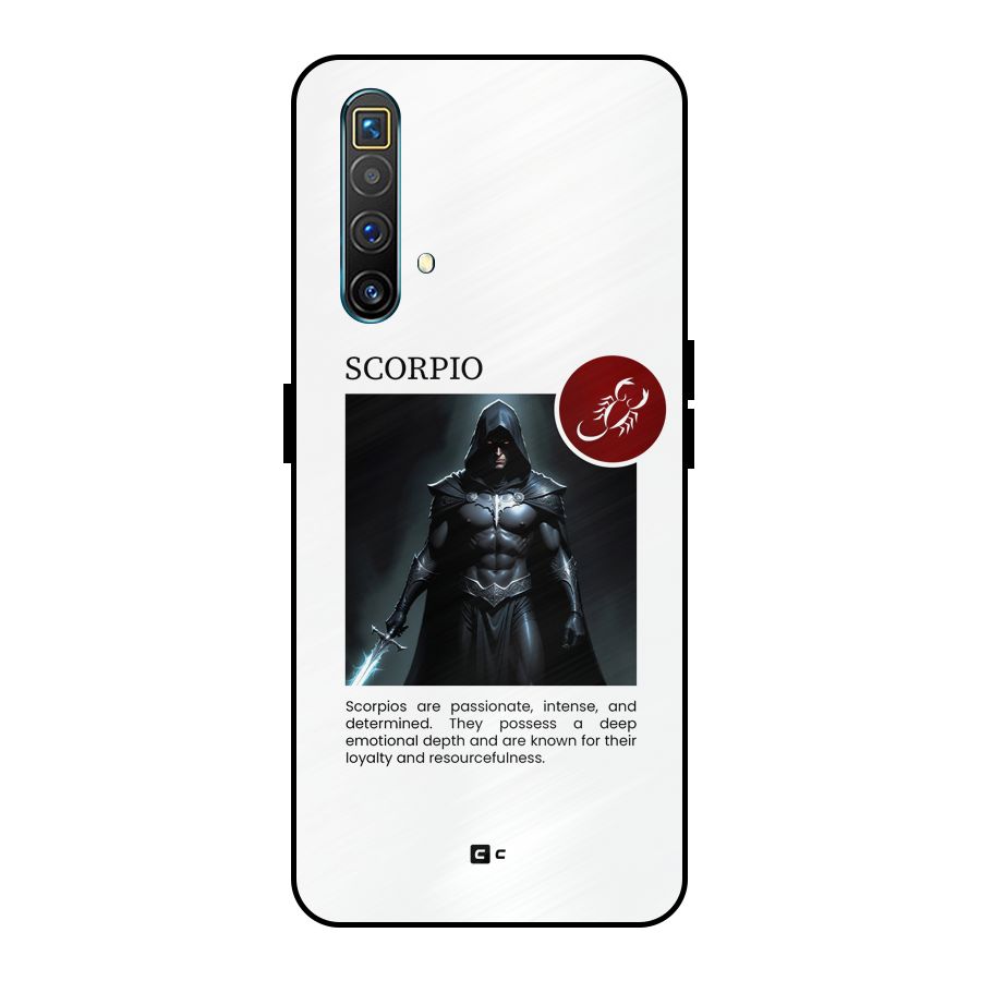 Sane Scorpio Metal Back Case for Realme X3