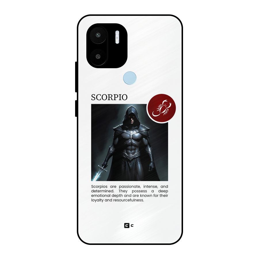 Sane Scorpio Metal Back Case for Redmi A2 Plus