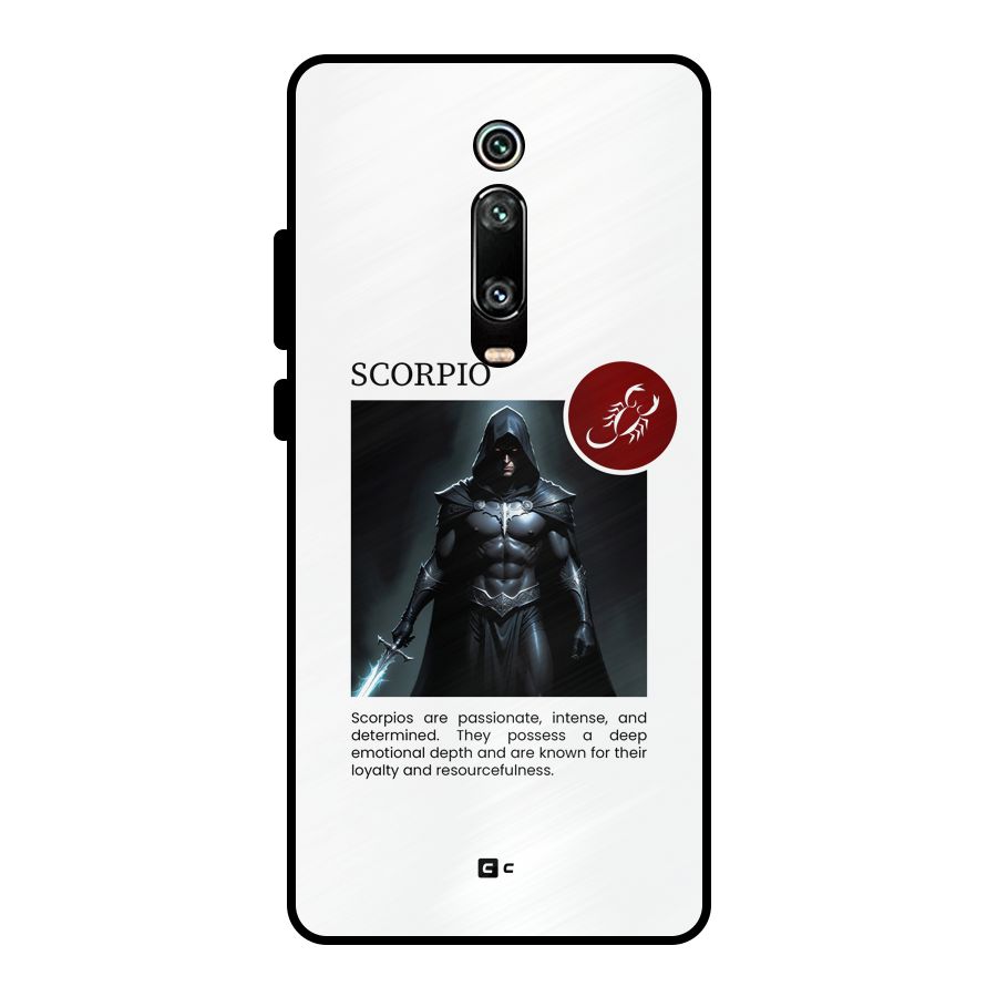 Sane Scorpio Metal Back Case for Redmi K20