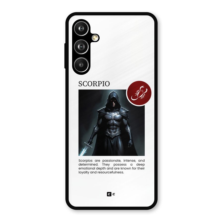 Sane Scorpio Metal Back Case for Samsung Galaxy M54