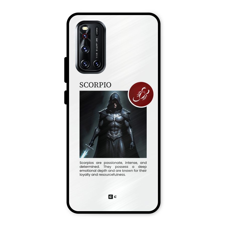 Sane Scorpio Metal Back Case for Vivo V19