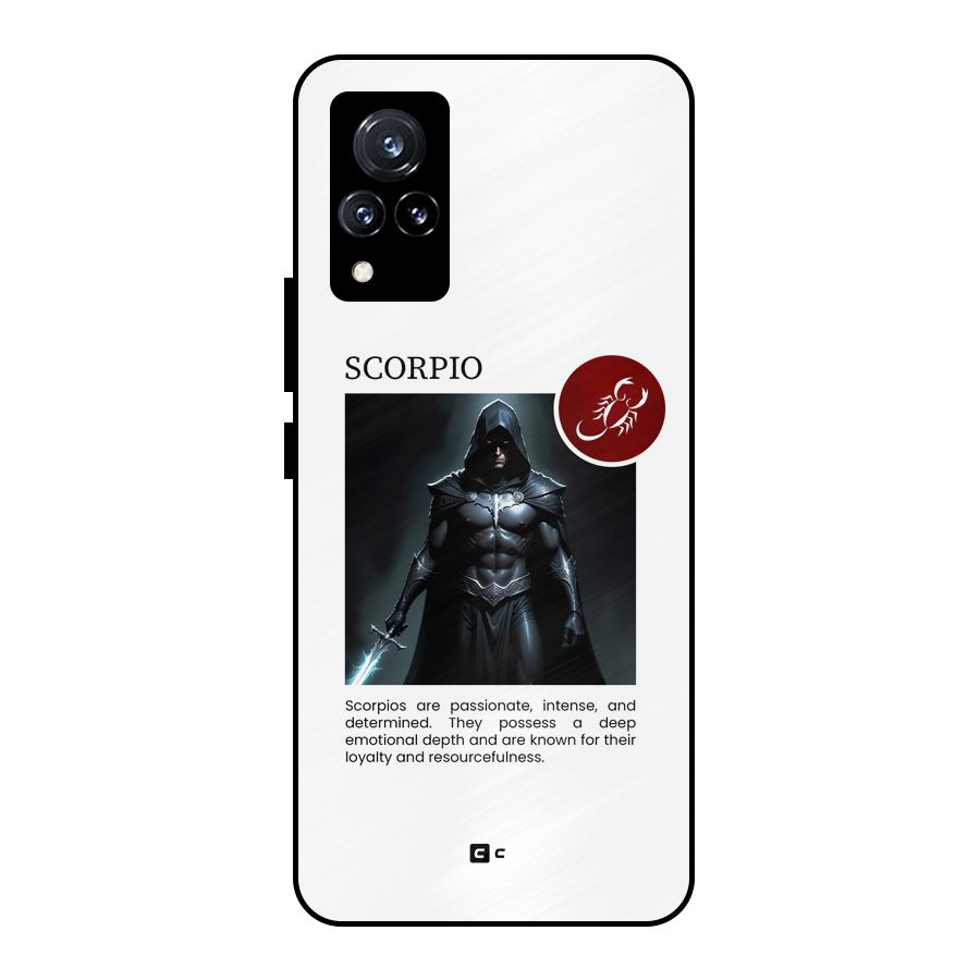 Sane Scorpio Metal Back Case for Vivo V21 5G