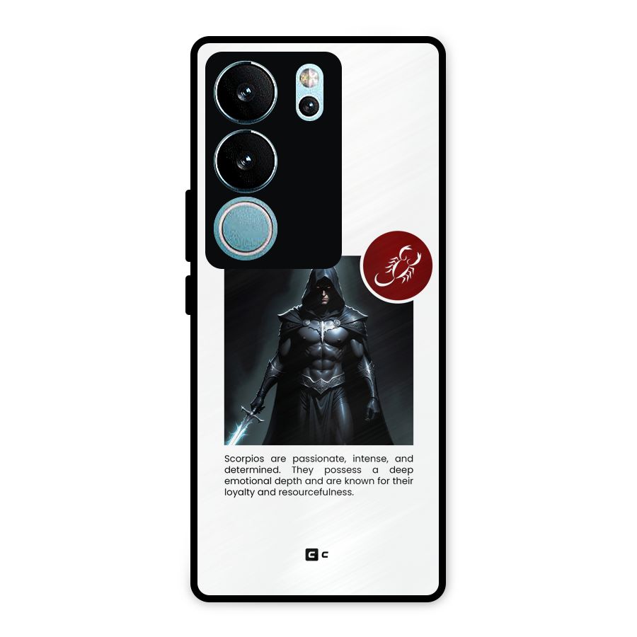 Sane Scorpio Metal Back Case for Vivo V29