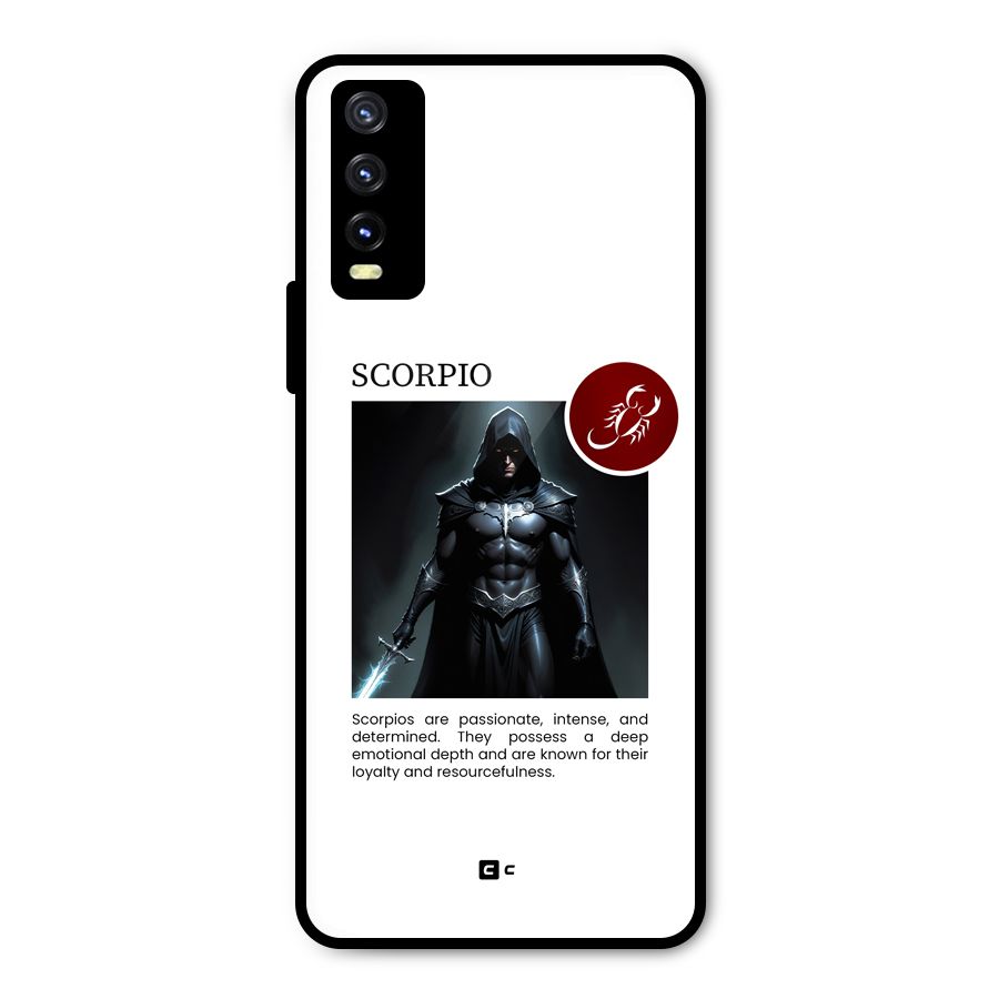 Sane Scorpio Metal Back Case for Vivo Y20