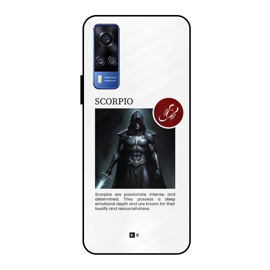 Sane Scorpio Metal Back Case for Vivo Y51