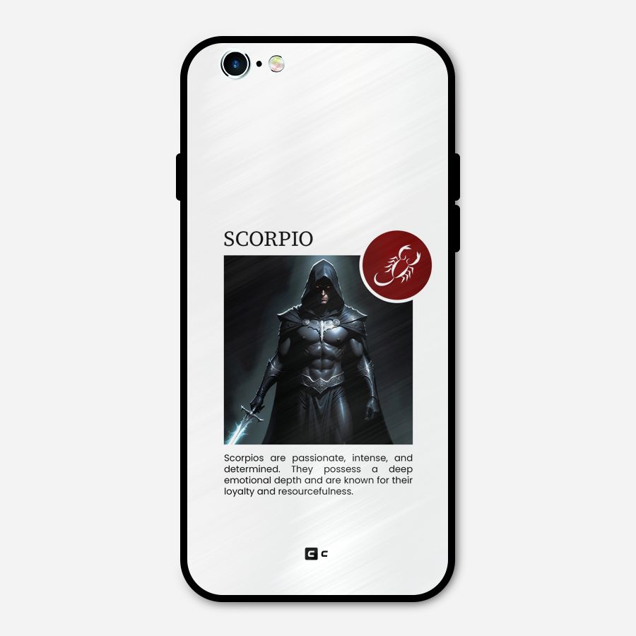 Sane Scorpio Metal Back Case for iPhone 6 6s