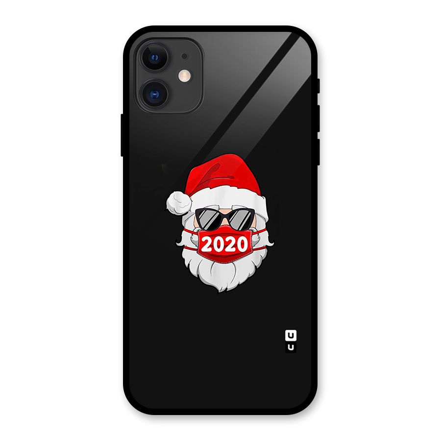 Santa 2020 Glass Back Case for iPhone 11