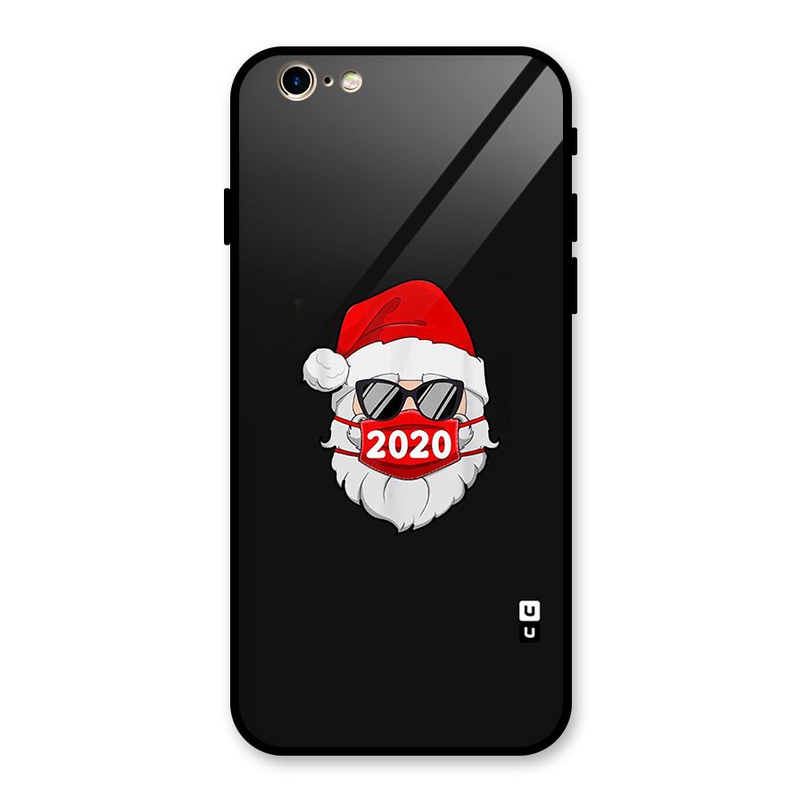 Santa 2020 Glass Back Case for iPhone 6 6S