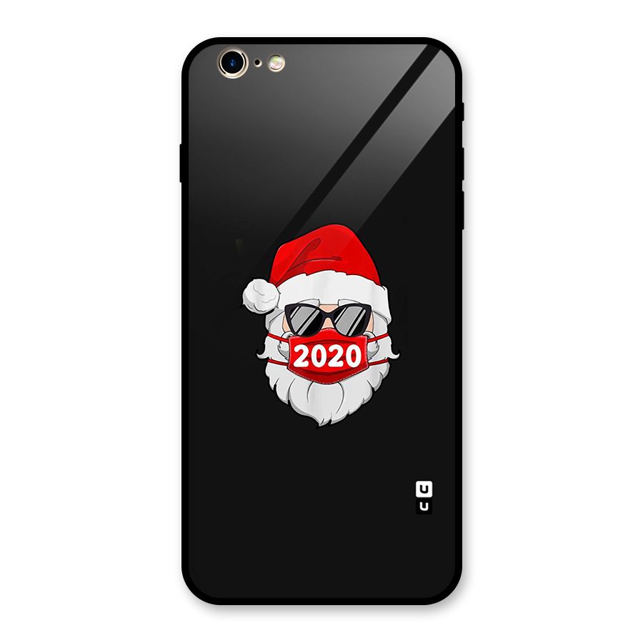 Santa 2020 Glass Back Case for iPhone 6 Plus 6S Plus