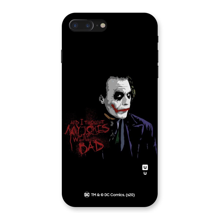 Sarcastic Joker Glass Back Case for iPhone 7 Plus