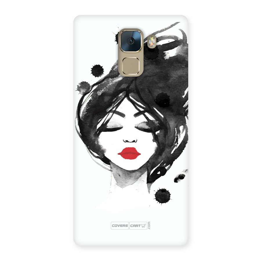Sassy Girl Back Case for Huawei Honor 7