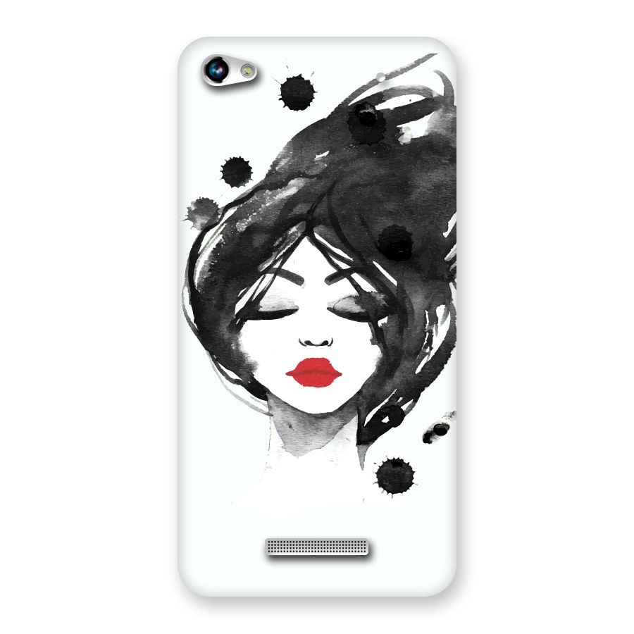 Sassy Girl Back Case for Micromax Hue 2
