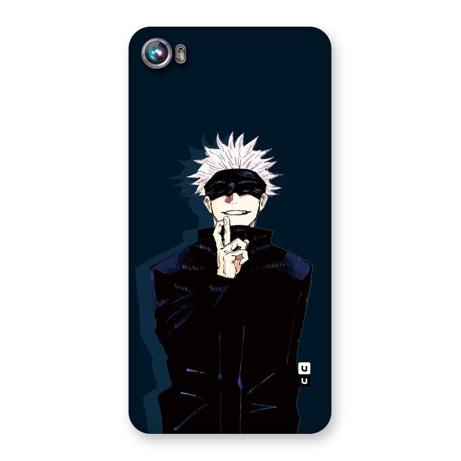 Satoru Gojo Back Case for Canvas Fire 4 (A107)