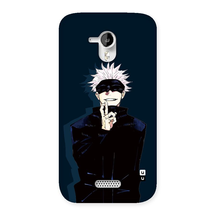 Satoru Gojo Back Case for Canvas HD A116