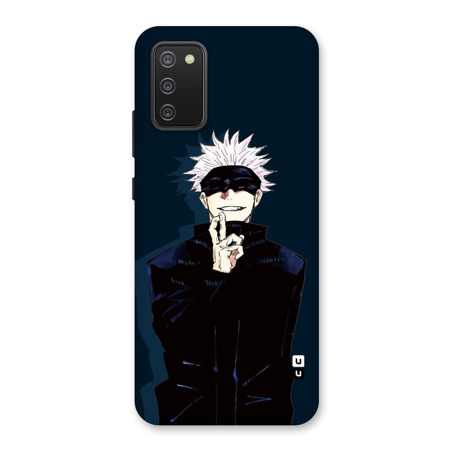 Satoru Gojo Back Case for Galaxy F02s