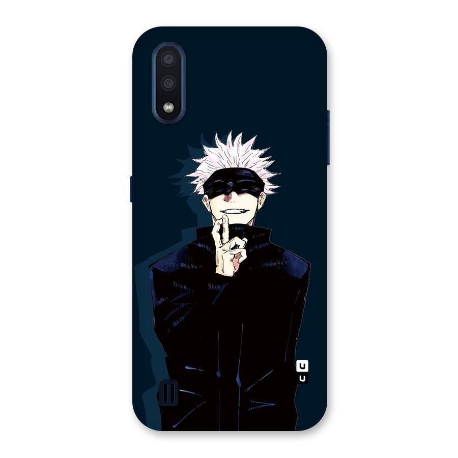 Satoru Gojo Back Case for Galaxy M01