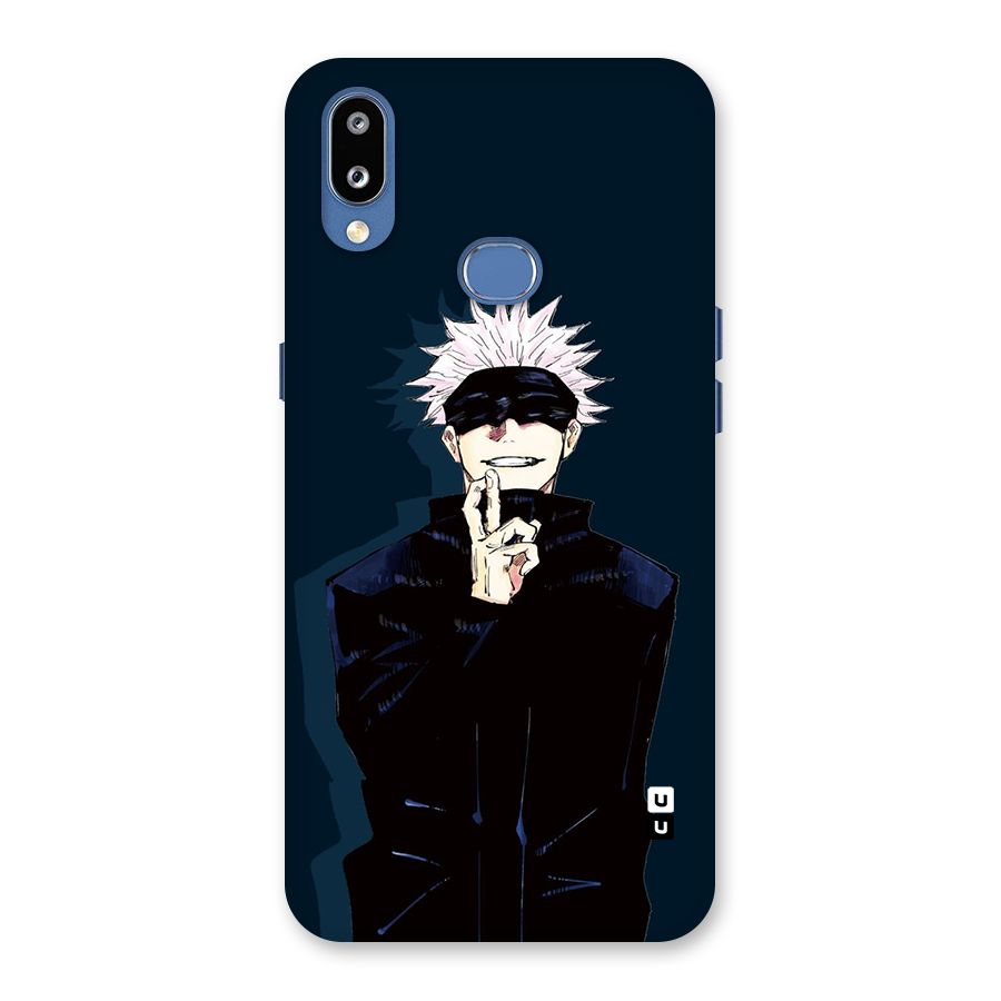 Satoru Gojo Back Case for Galaxy M01s