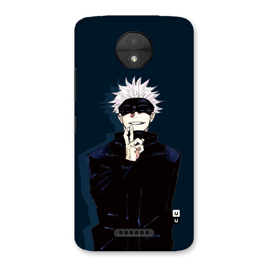 Satoru Gojo Back Case for Moto C